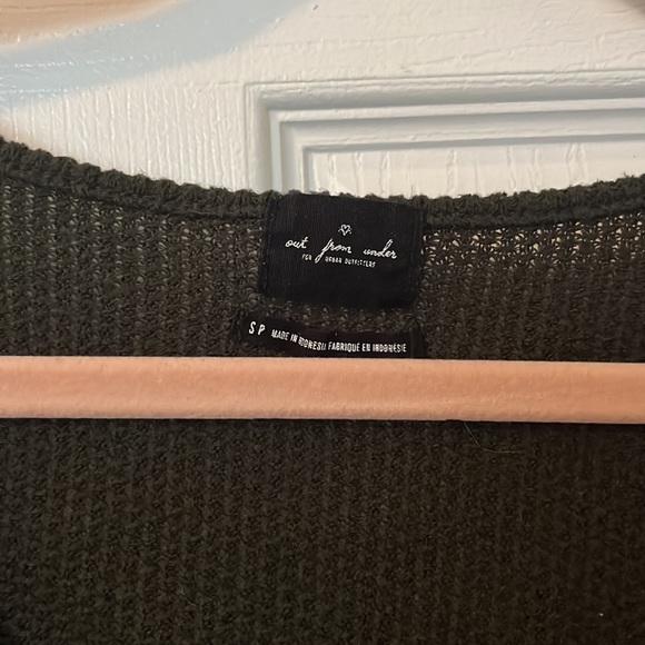 Green tunic sweater - Picture 2 of 2